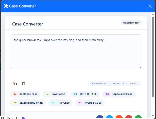 Case Converter